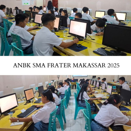 Pelaksanaan Asesmen Nasional Berbasis Komputer (ANBK) di SMA Frater Makassar