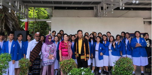 Upacara Hari Guru Nasional (HGN) 2024; di Rumah Jabatan Gubernur Sulawesi Selatan