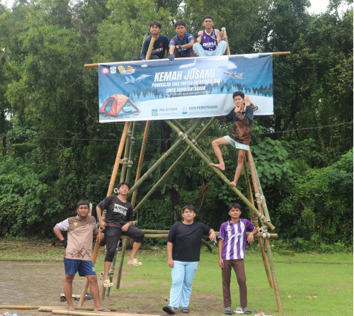 LIPUTAN HARI PERTAMA KEMAH JUSAMI, PRAMUKA TAMAN TUNAS