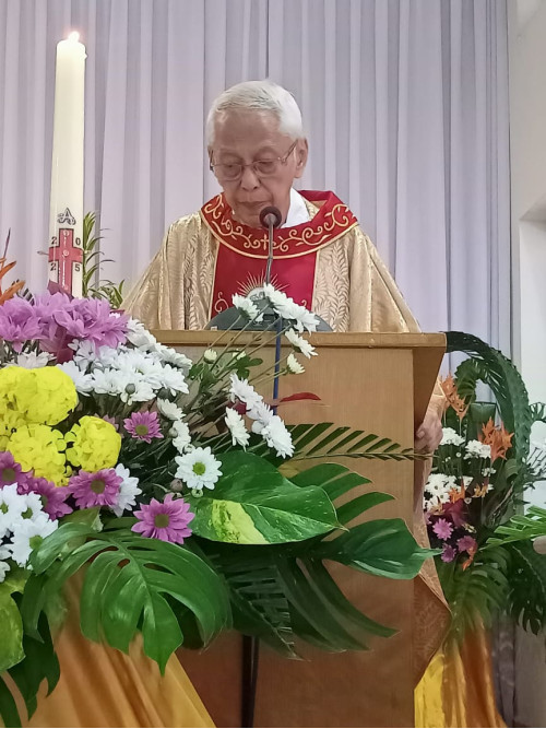Misa Hari Raya Paskah Kebangkitan Tuhan di Kapel Kefrateran Taman Tunas