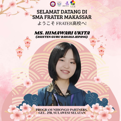 Yokoso! SMA Frater Makassar Sambut Native Teacher Jepang, Himawari Ukita