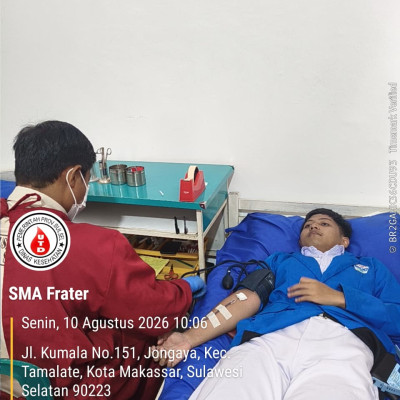 Ketika Kemerdekaan Mengalir: Belajar Peduli dari Setetes Darah Semarak HUT ke-81 Kemerdekaan Republik Indonesia di SMA Frater Makassar